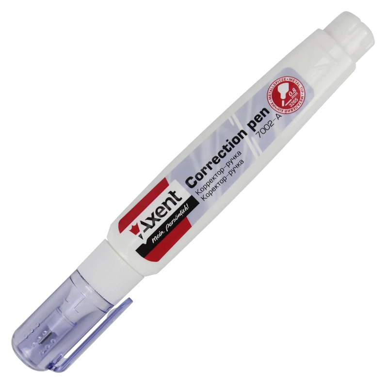 Коректор-ручка AXENT (7002-A), 8 мл